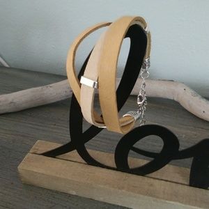 Suede bracelet